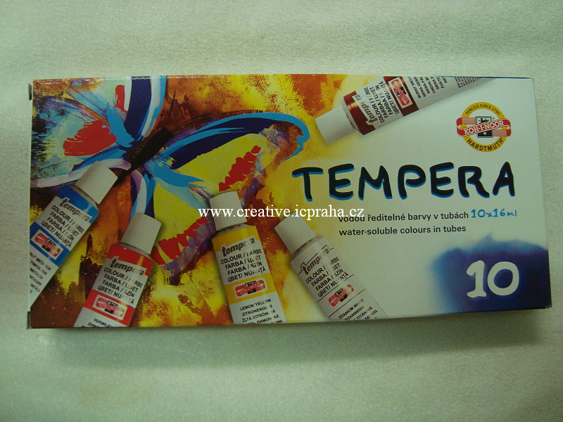 tempery 10x16ml Koh-i-noor 